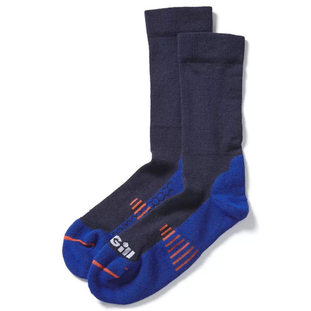 Women Gill Marine Power Boating | Outdoor Adventure-Midweight Socks