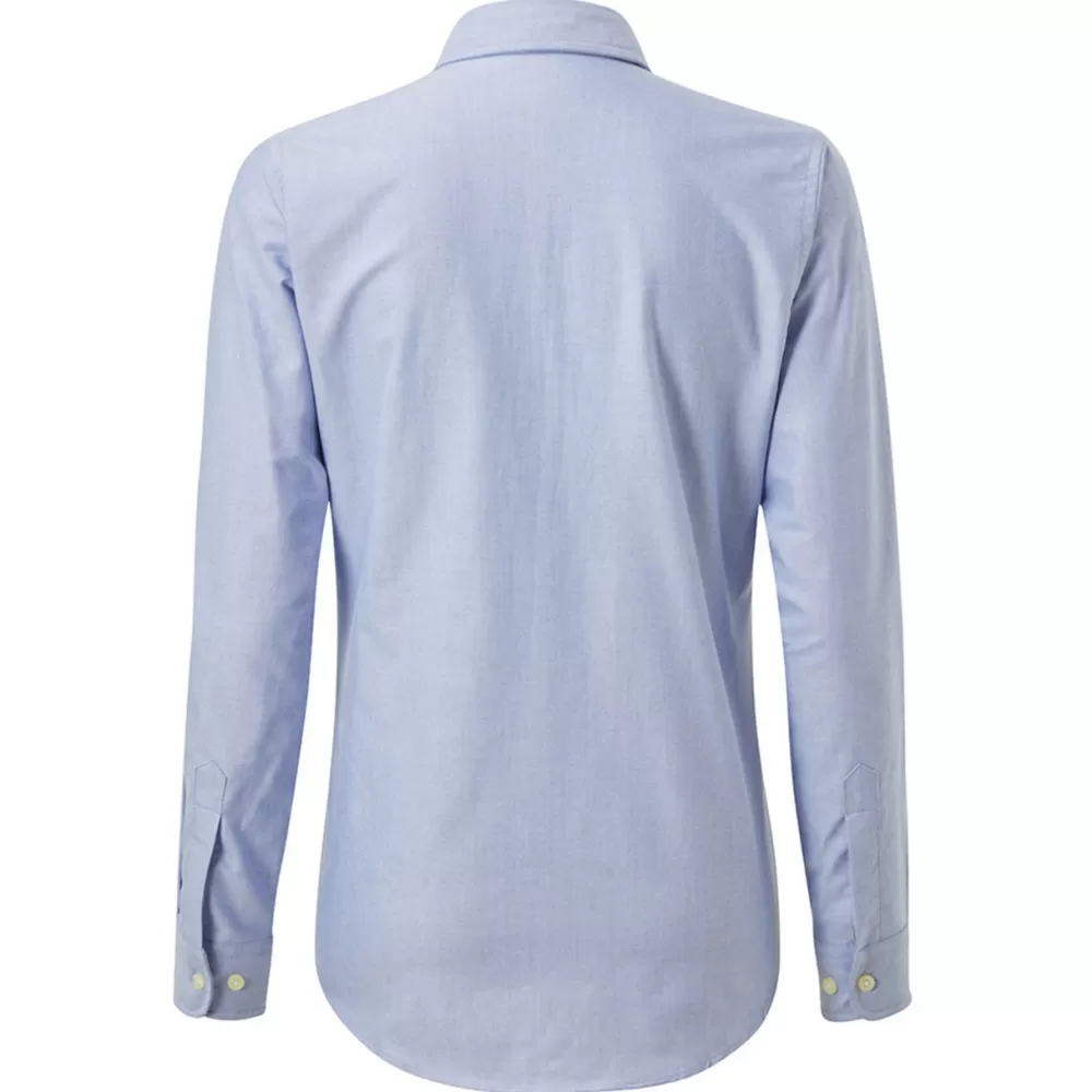 Women Gill Marine Polos & Shirts | Tops-Women’s Long Sleeve Oxford Shirt